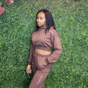 Brown Jump suit